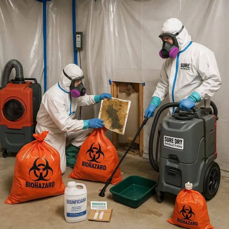 Contaminated Water Handling Protocols process in Warrenville, IL