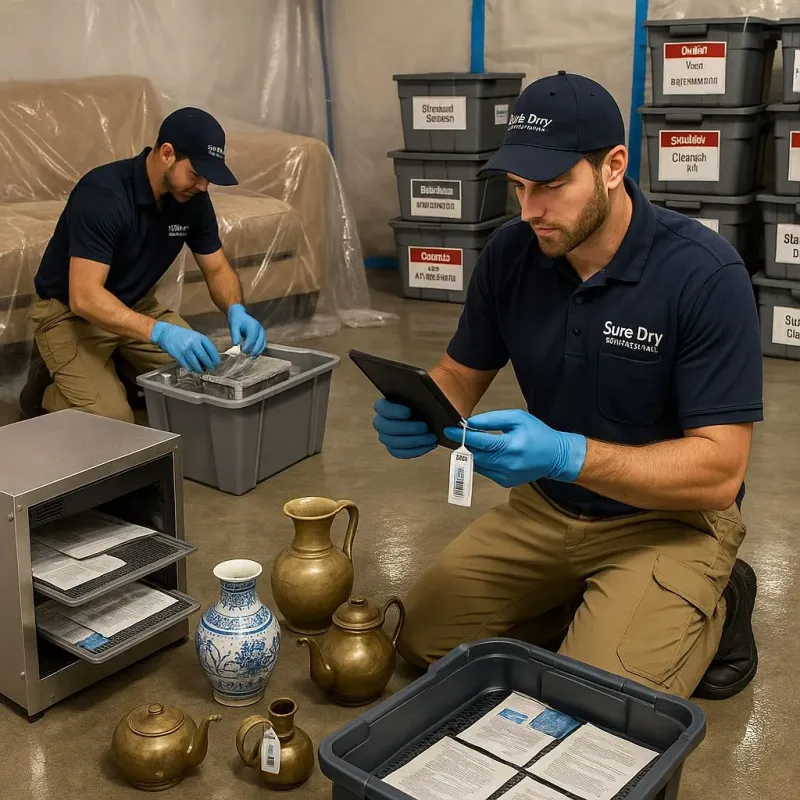 Content Protection and Restoration process in Warrenville, IL