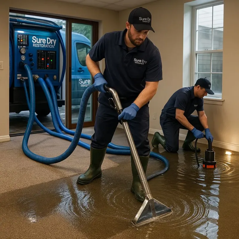 Water Extraction and Removal process in Warrenville, IL